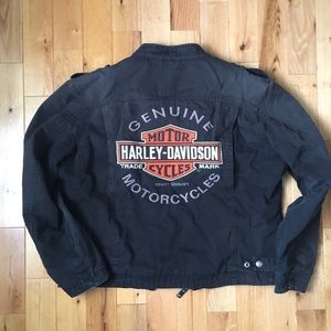 Harley Davidson canvas jacket